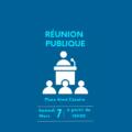 Réunion Publique, Samedi 7 mars, Place Aimé Césaire